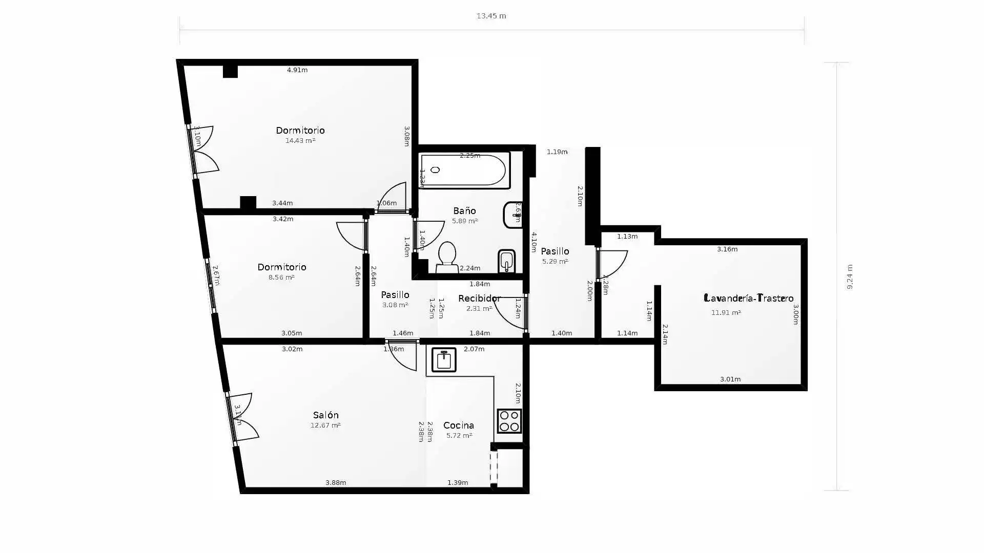 Flat for sale in Fisterra  with Heating, Storage room and Balcony