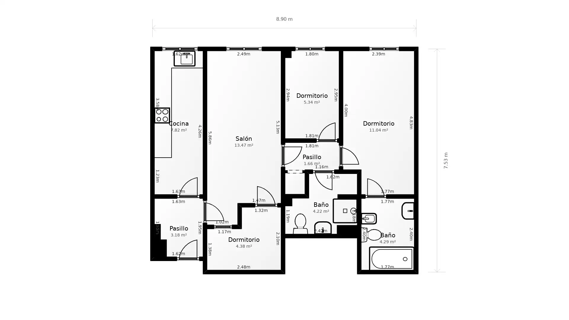 Flat for sale in CALLE GALICIA, Morera