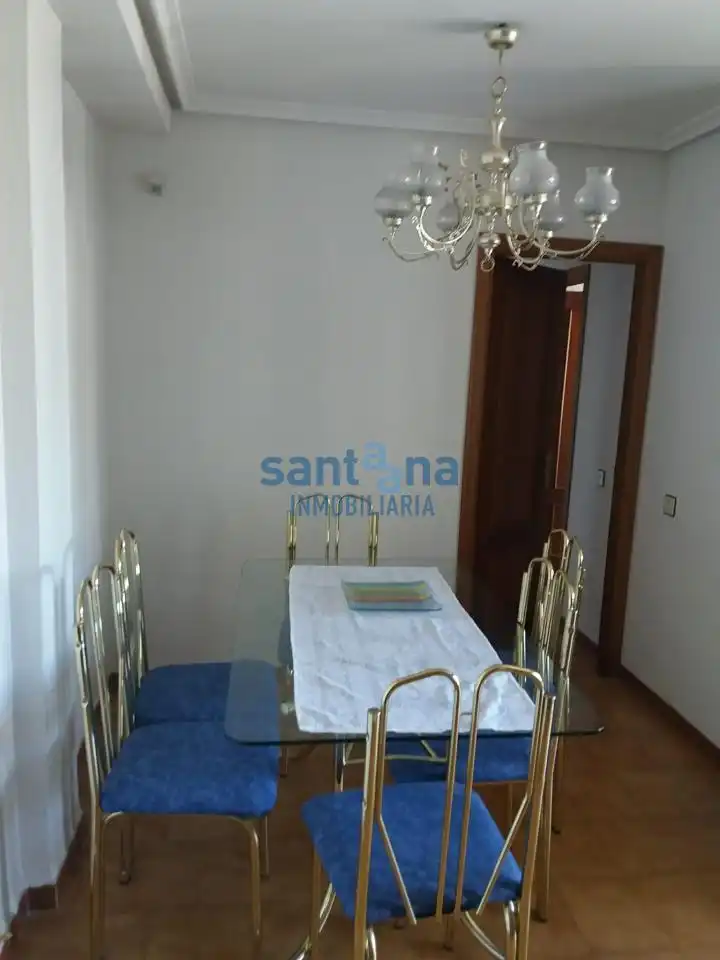 Comedor de Apartamento en venta en Mansilla de las Mulas con Terraza, Trastero y Amueblado