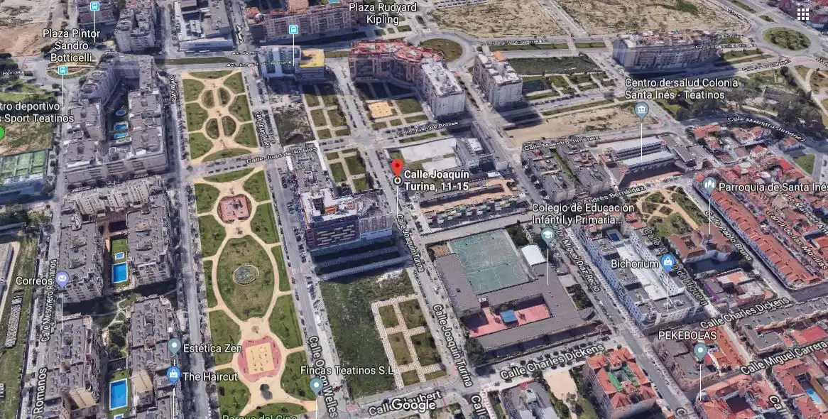 Vista exterior de Garaje de alquiler en Málaga