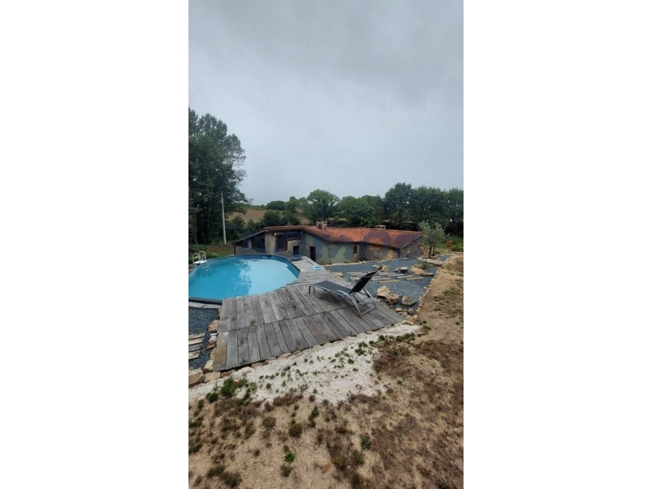 Piscina de Casa o xalet en venda en Antas de Ulla amb Calefacció i Piscina