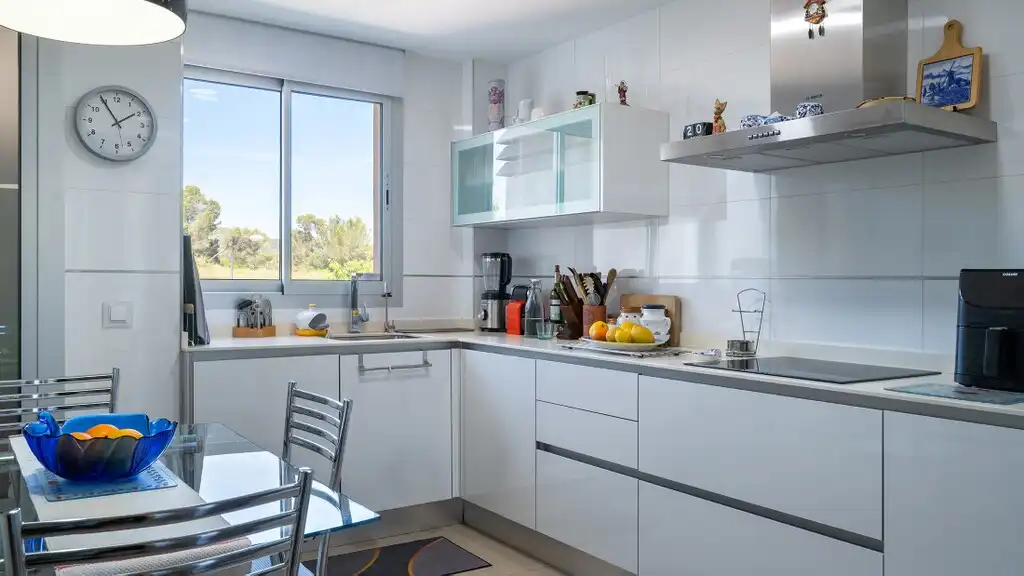 Kitchen of Apartments for sale in  Palma de Mallorca  with Air Conditioner, Heating and Terrace