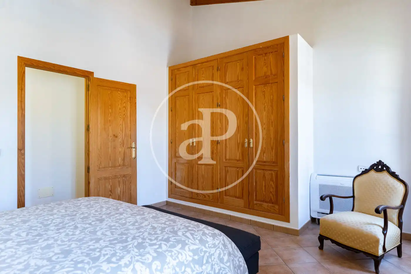 Bedroom of Houses for rent in Sencelles  with Air Conditioner, Heating and Private garden