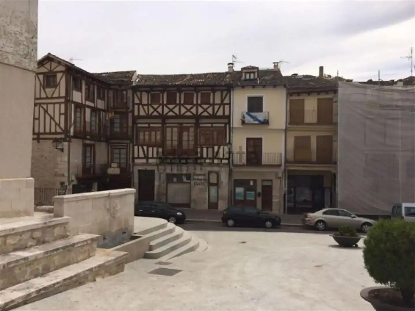 Vista exterior de Finca rústica en venda en Cuéllar amb Balcó