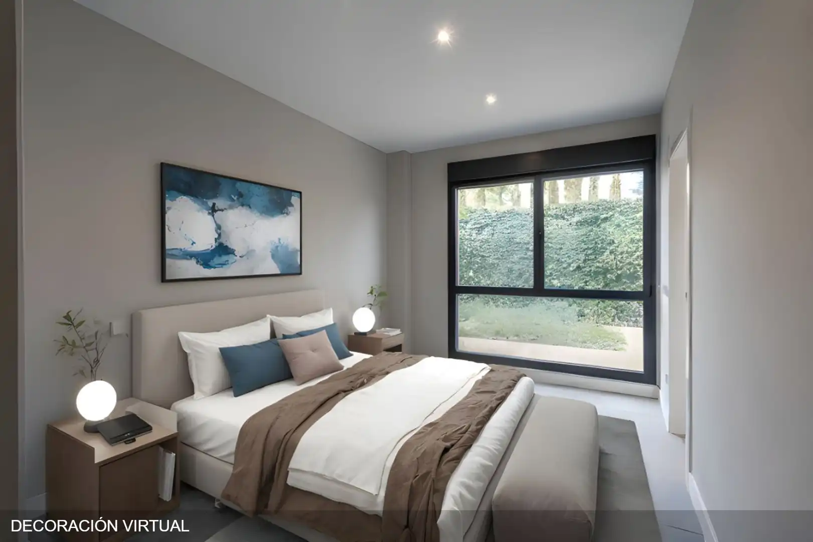 Bedroom of Houses for sale in Villanueva de la Cañada  with Air Conditioner, Heating and Private garden
