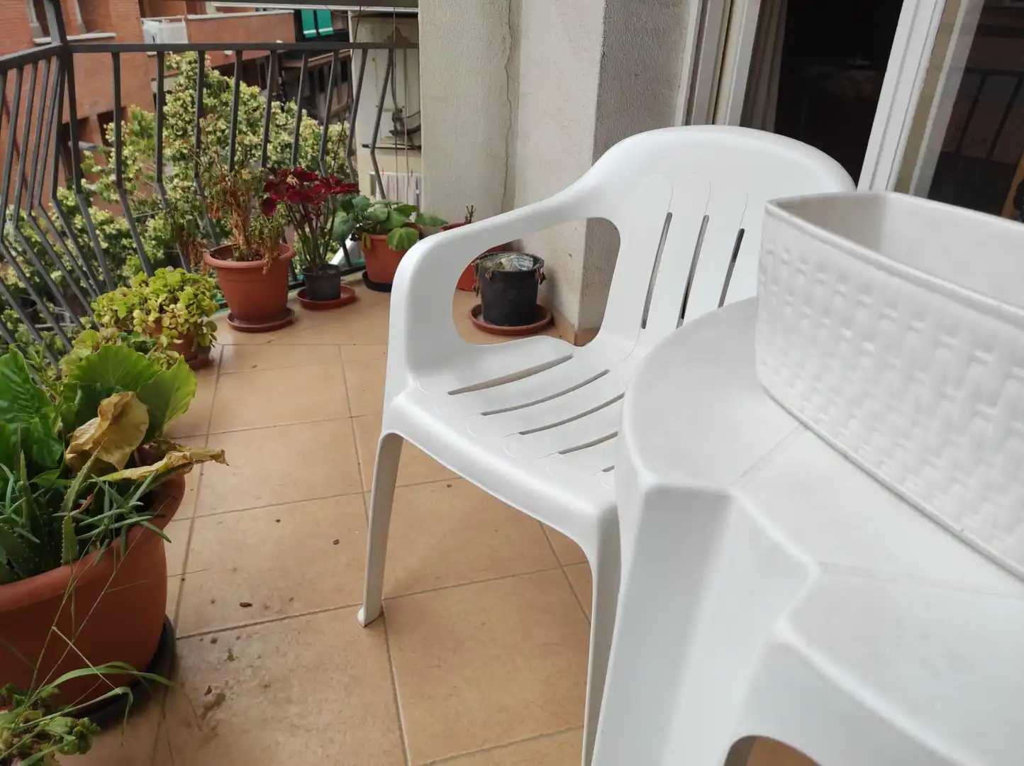 Balcony of Flat for sale in Esplugues de Llobregat  with Air Conditioner, Heating and Terrace