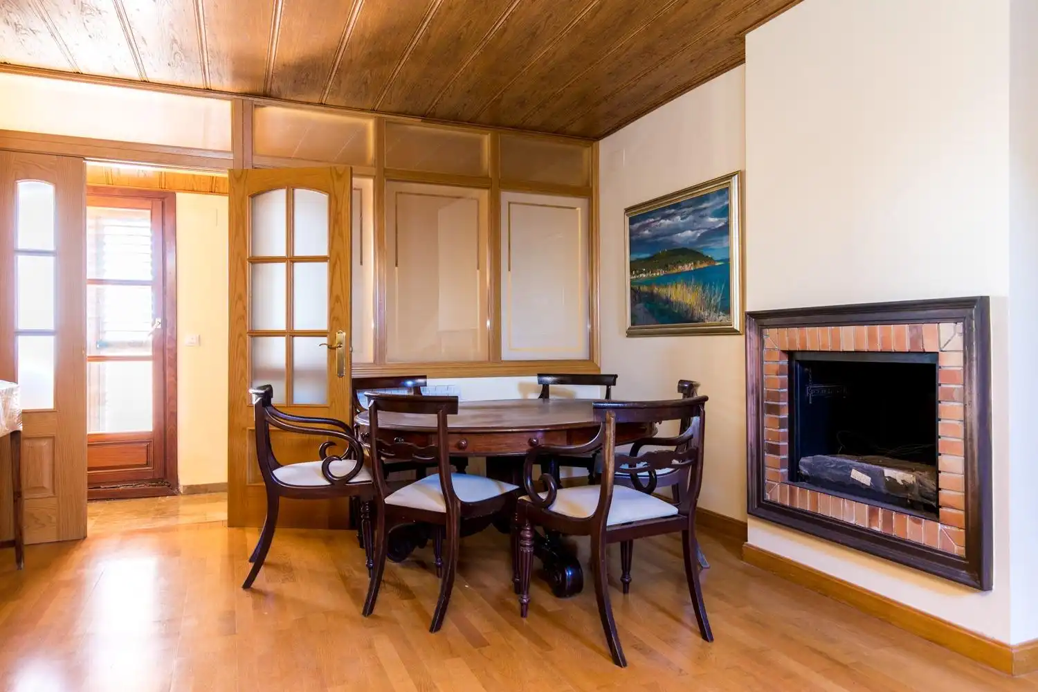 Comedor de Ático en venta en Borja con Calefacción, Parquet y Terraza