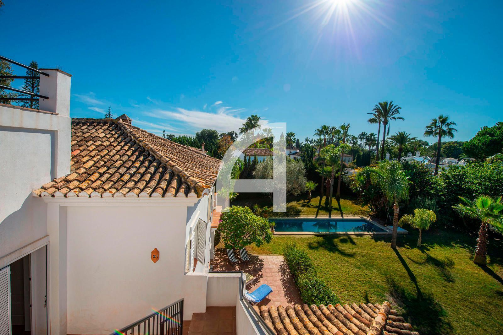 Garden of House or chalet for sale in Marbella  with Air Conditioner, Heating and Private garden