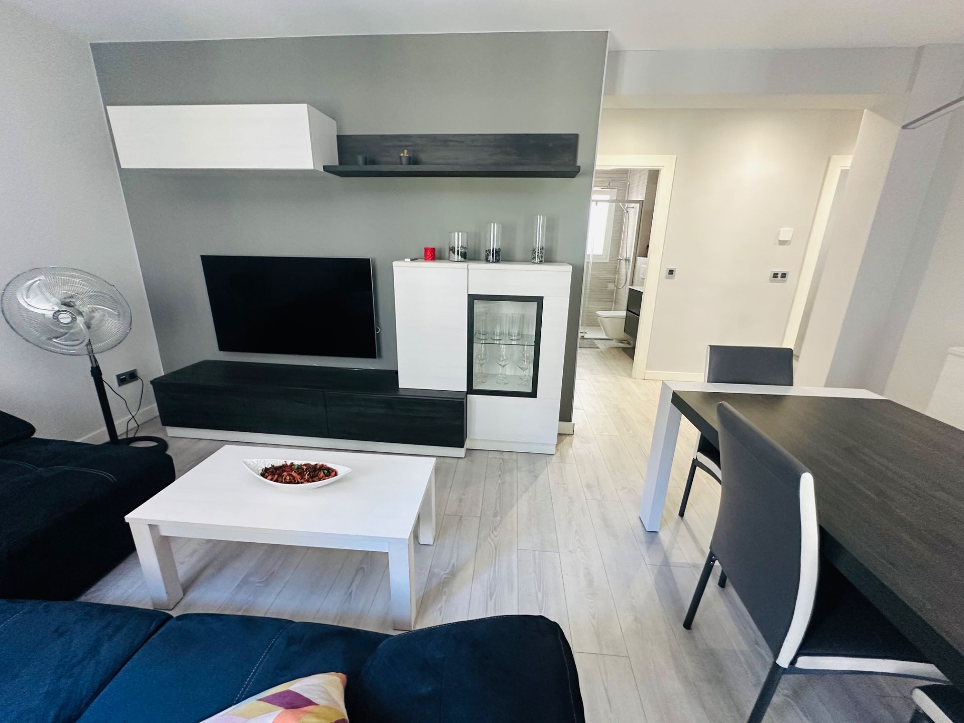 Living room of Flat for sale in Valladolid Capital  with Heating, Storage room and Furnished