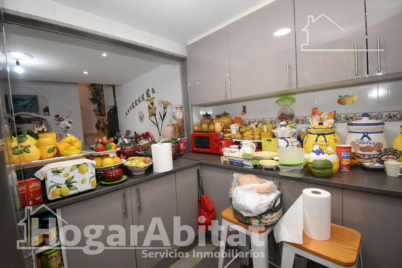 Cocina de Casa o chalet en venta en Castellón de la Plana / Castelló de la Plana con Terraza