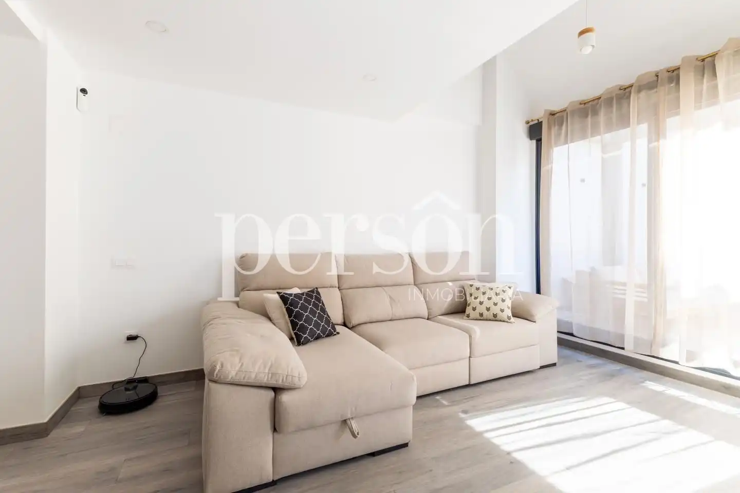 Living room of Attic for rent in Valencia  with Air Conditioner, Heating and Terrace