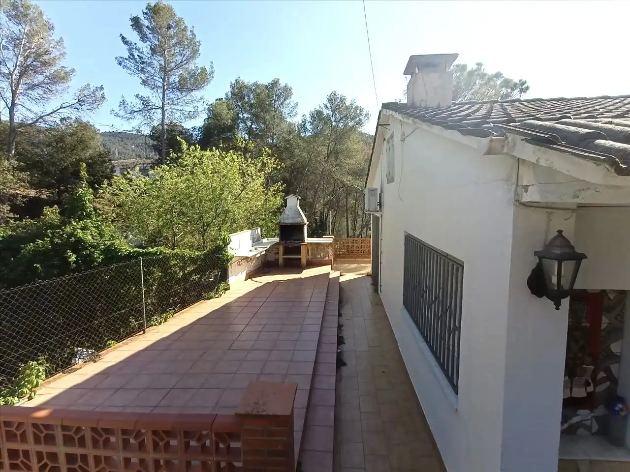Terraza de Casa o chalet en venta en Castellví de Rosanes con Jardín privado, Terraza y Piscina