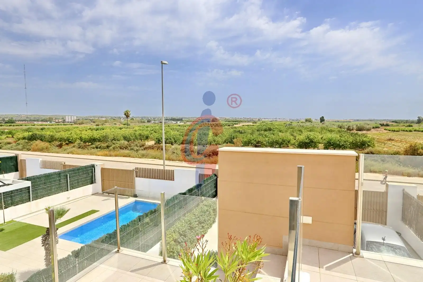 Terrassa de Casa adosada en venda en Guardamar del Segura amb Aire condicionat, Jardí privat i Terrassa