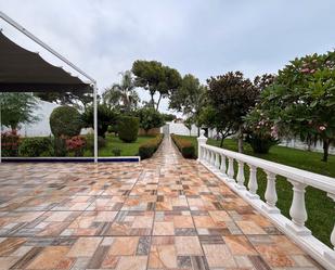 Terrace of House or chalet for sale in Benalmádena  with Air Conditioner, Private garden and Swimming Pool