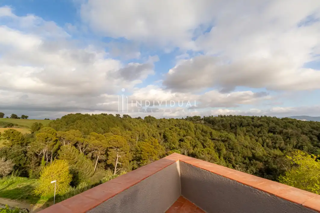 Terrassa de Casa o xalet en venda en Sentmenat amb Aire condicionat, Calefacció i Jardí privat