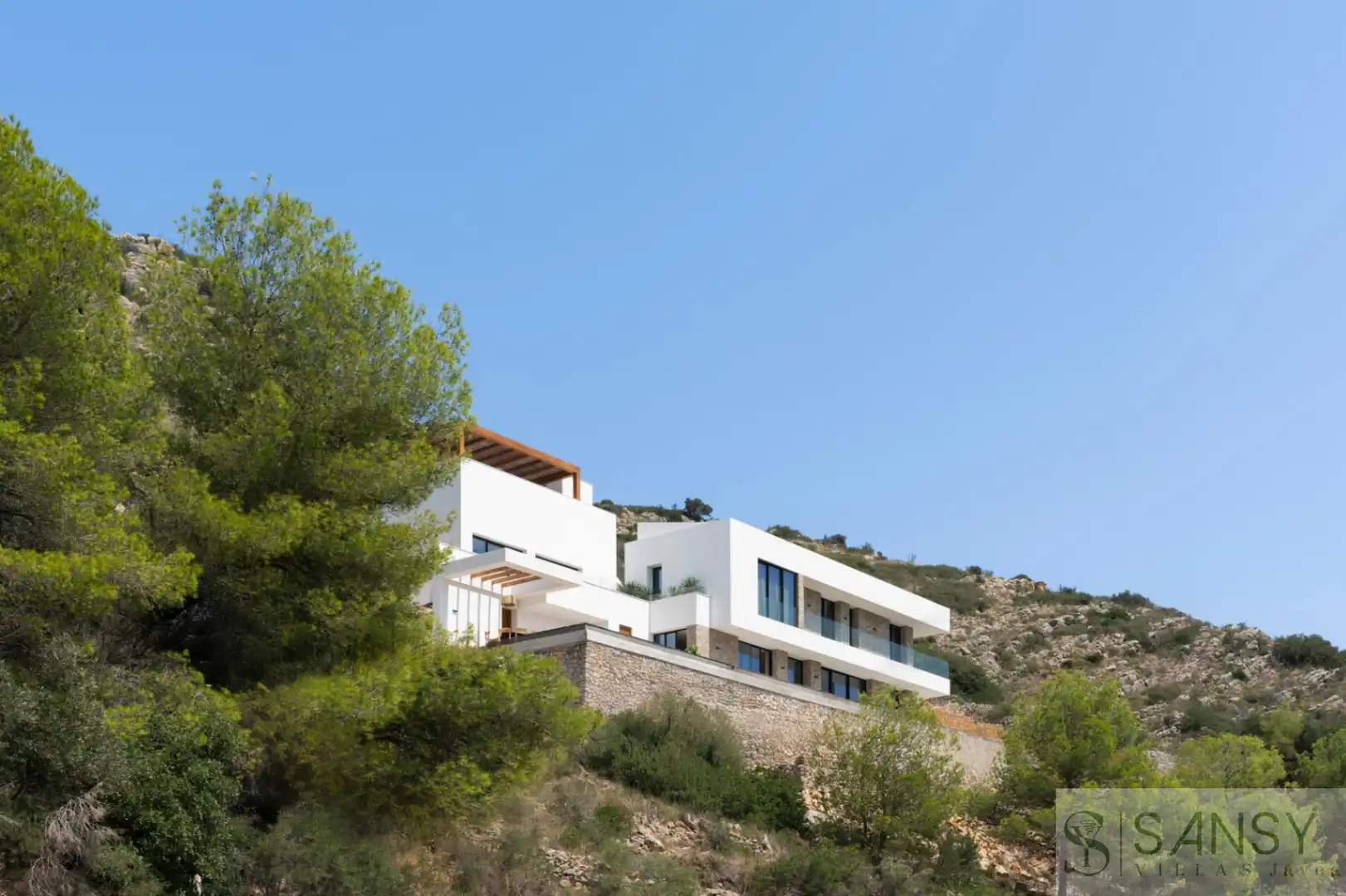 Vista exterior de Casa o xalet en venda en Jávea / Xàbia amb Aire condicionat, Calefacció i Terrassa
