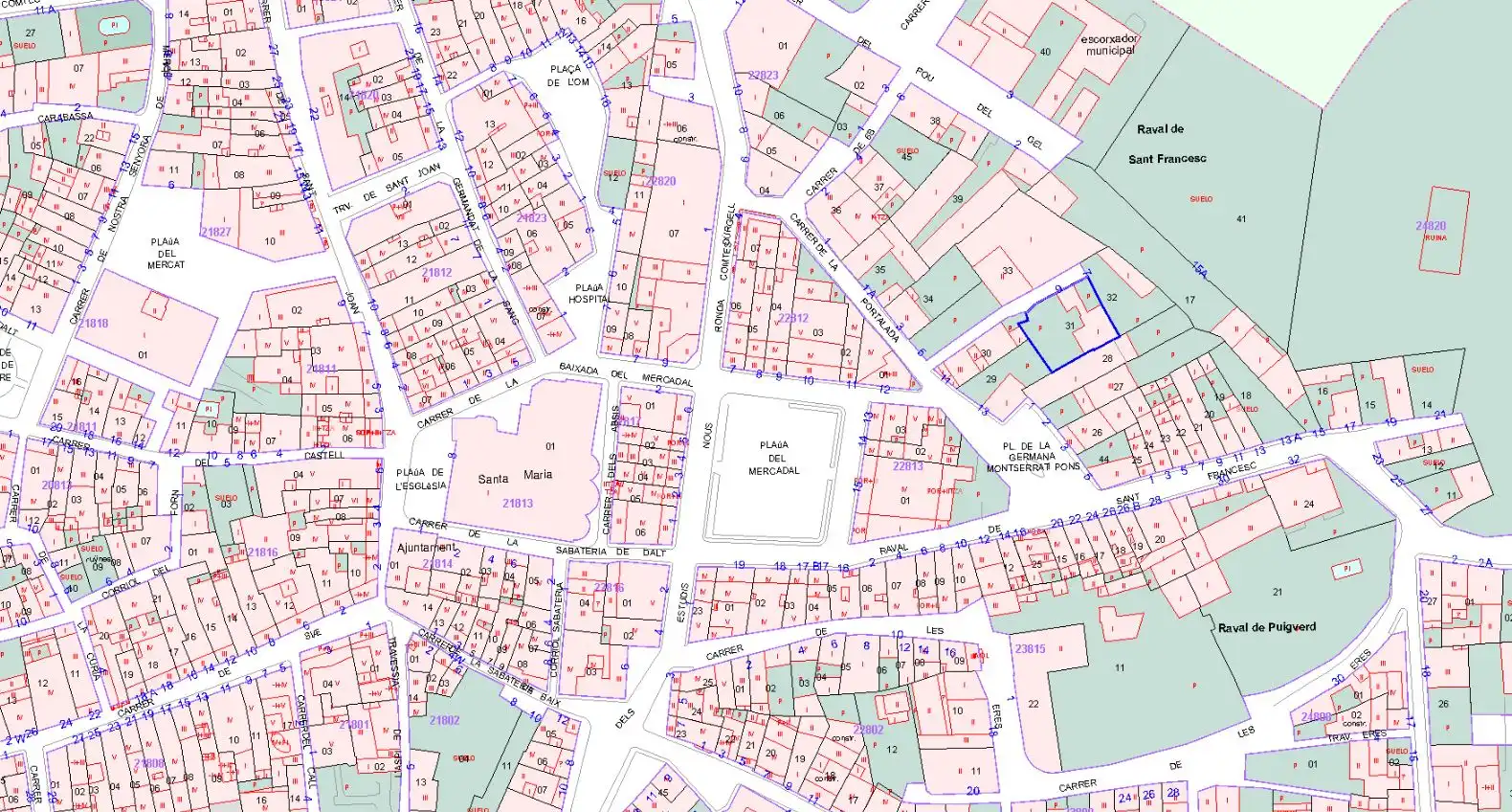 Exterior view of Land for sale in Agramunt