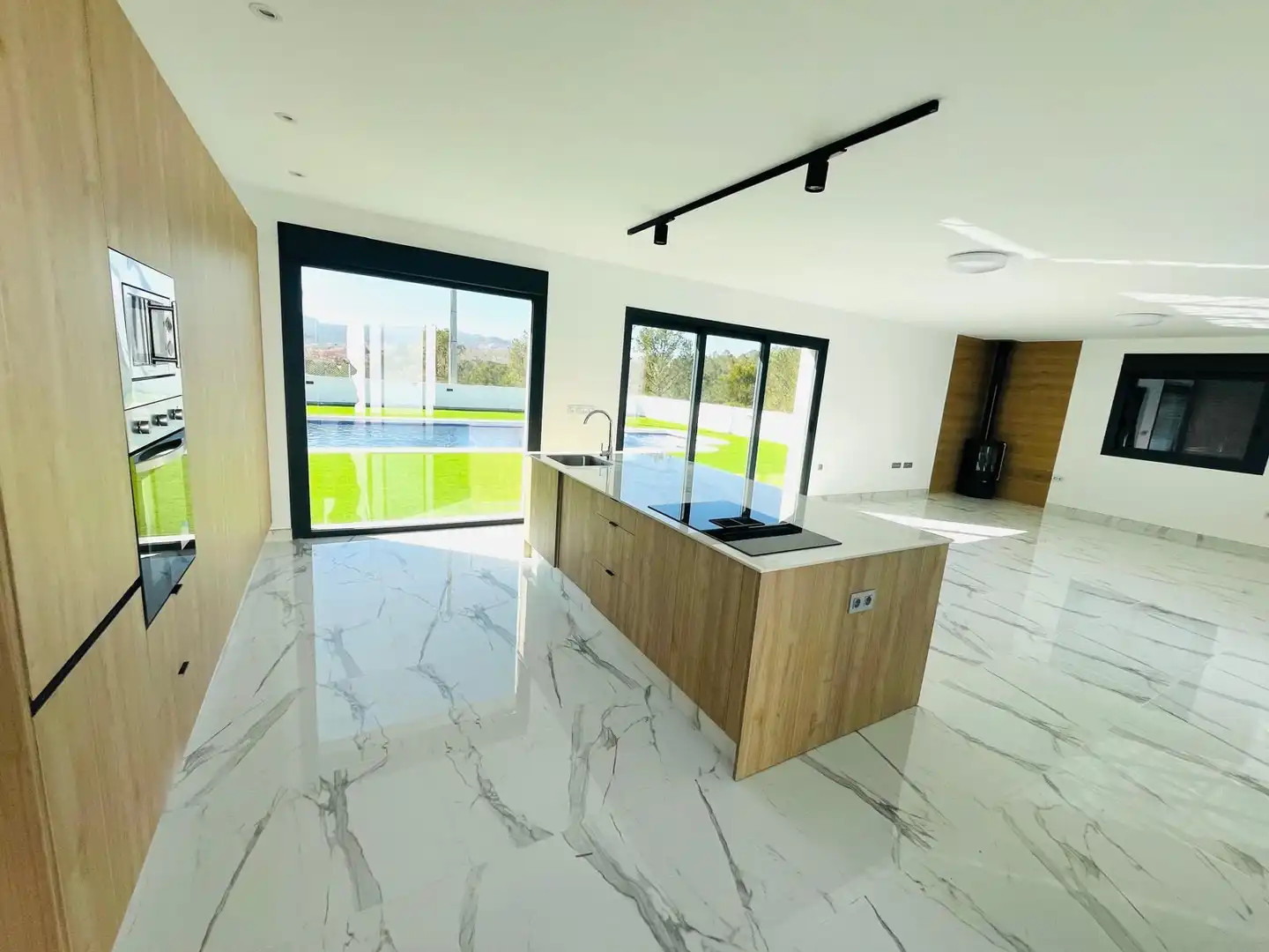 Cocina de Casa o chalet en venta en Lorca con Aire acondicionado, Calefacción y Jardín privado