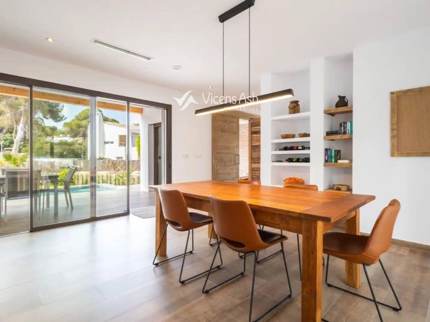 Dining room of Houses for sale in Jávea / Xàbia  with Air Conditioner, Heating and Terrace