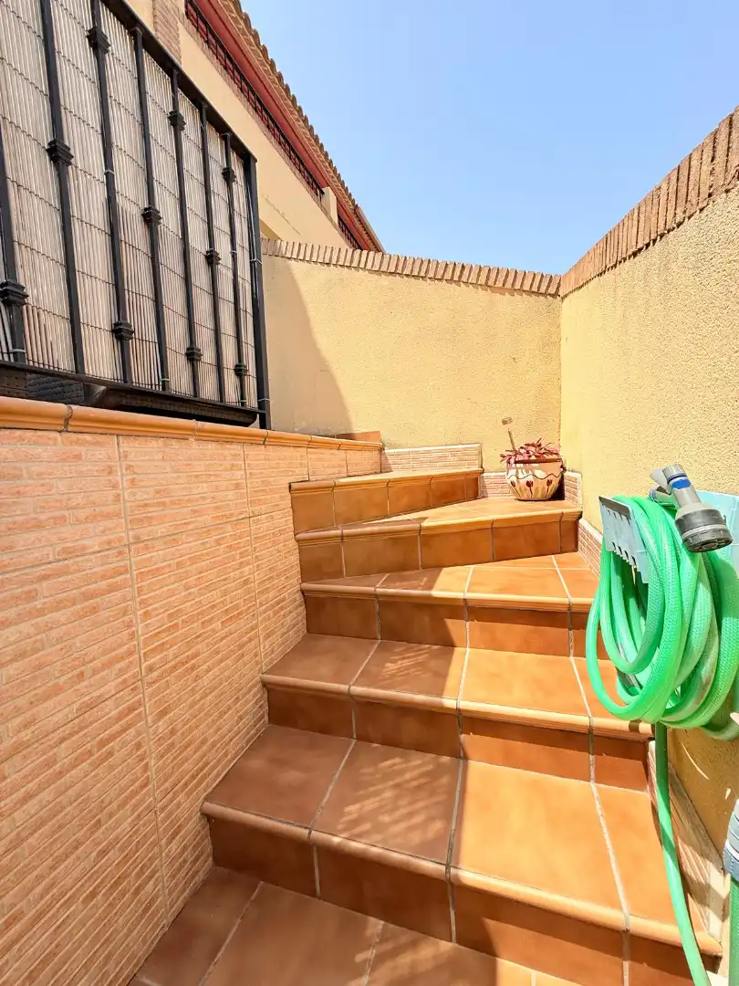 Terraza de Casa adosada en venta en San Pedro del Pinatar con Aire acondicionado, Jardín privado y Terraza