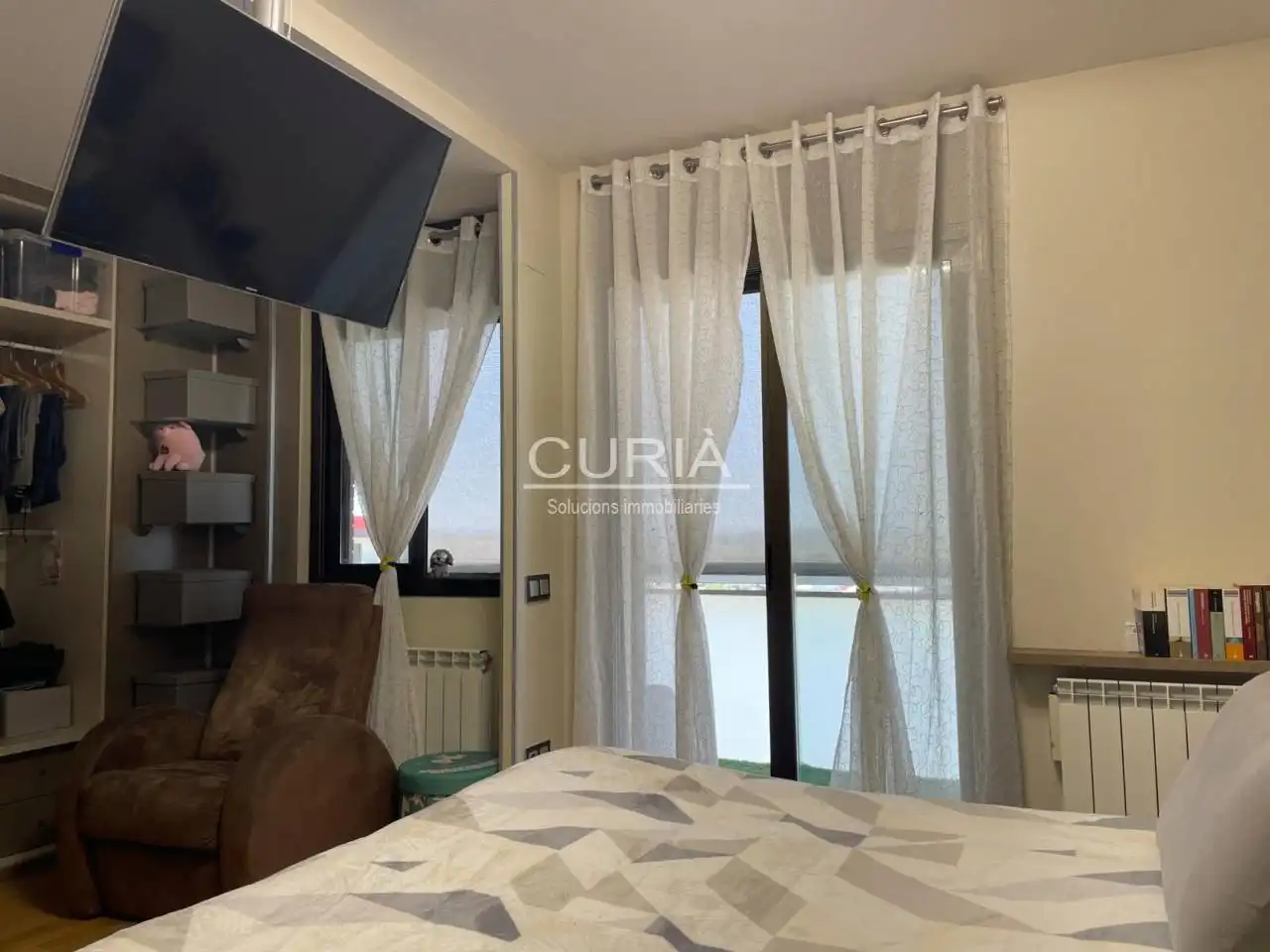 Bedroom of Flat for sale in Lleida  with Air Conditioner, Heating and Parquet flooring