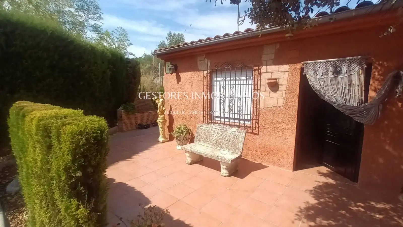 Jardí de Casa o xalet en venda en Cocentaina amb Aire condicionat, Traster i Piscina