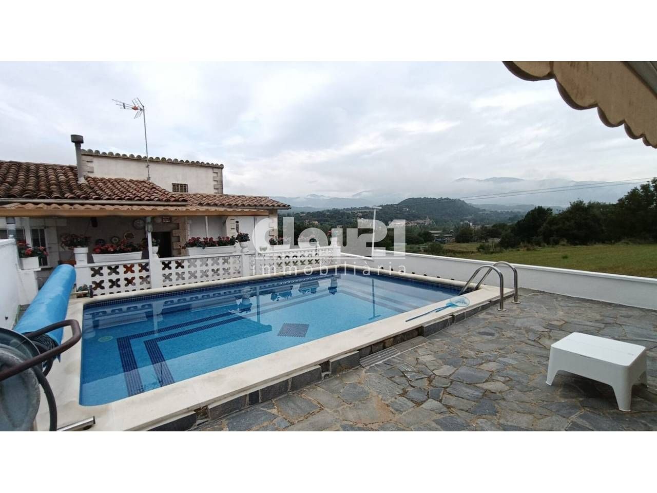 Piscina de Casa o xalet en venda en Gironella amb Calefacció, Jardí privat i Terrassa
