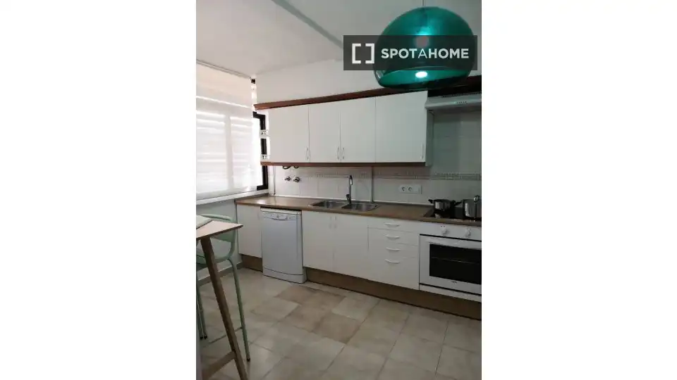 Cocina de Piso para compartir en  Palma de Mallorca con Aire acondicionado, Calefacción y Amueblado