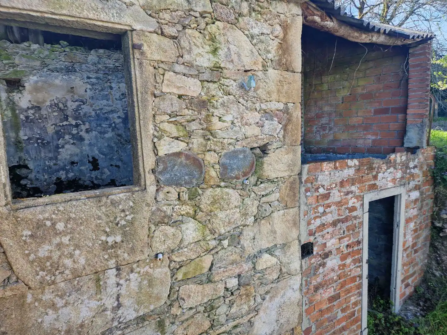 Vista exterior de Casa o chalet en venta en Negreira con Terraza