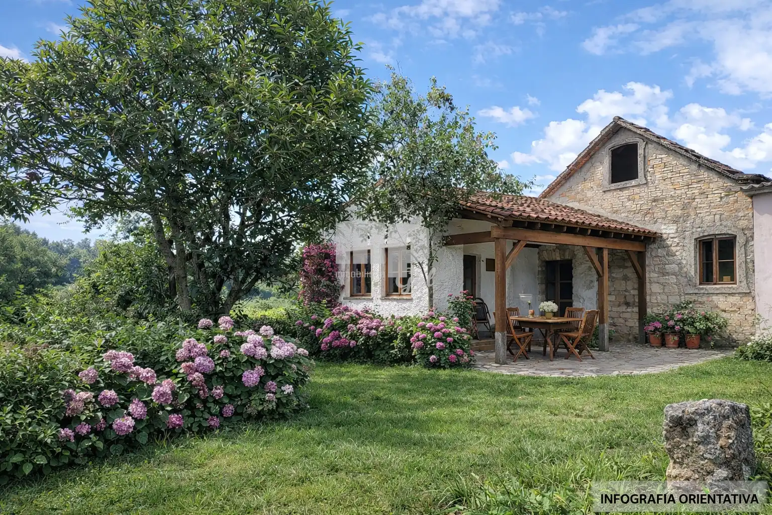 Casa rústica amb jardí en venda a Ceo, imagen 5