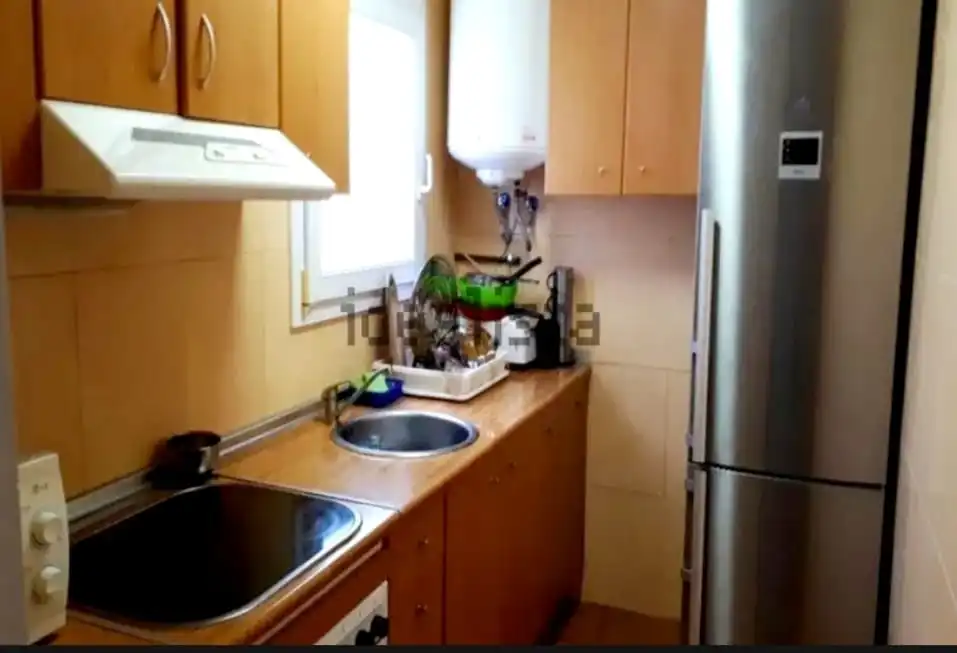 Kitchen of Flat for sale in Salou  with Air Conditioner, Terrace and Furnished