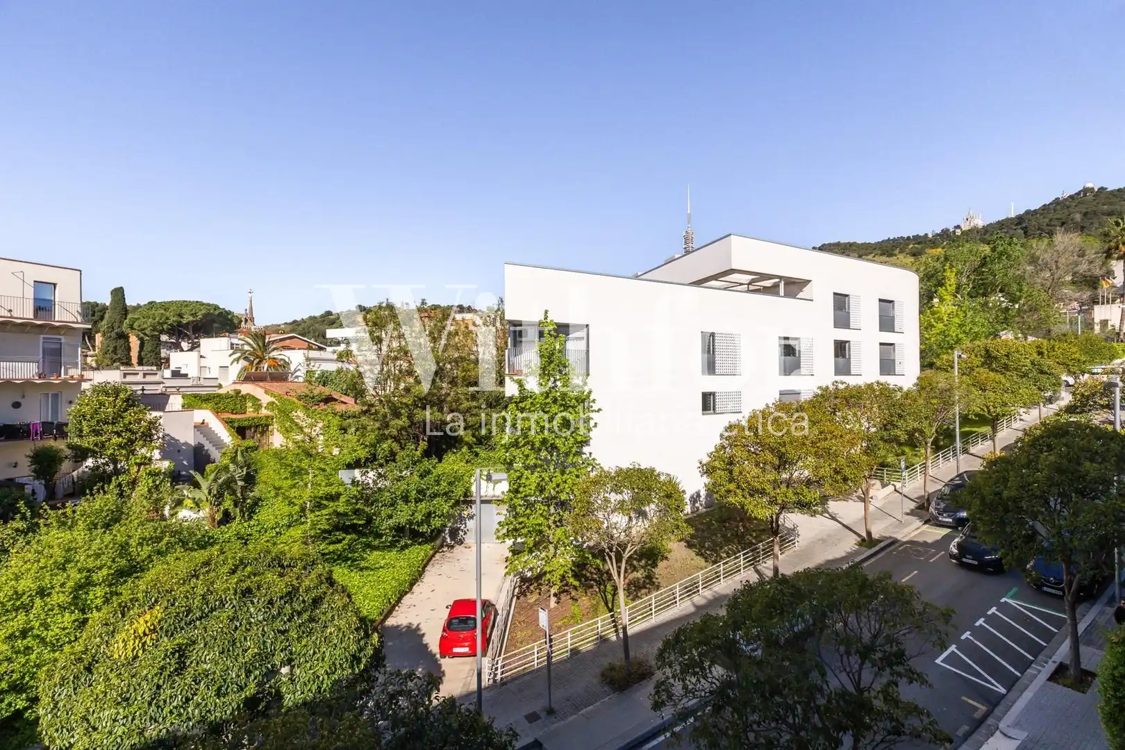 Exterior view of Attic for sale in Barcelona  with Air Conditioner, Heating and Terrace