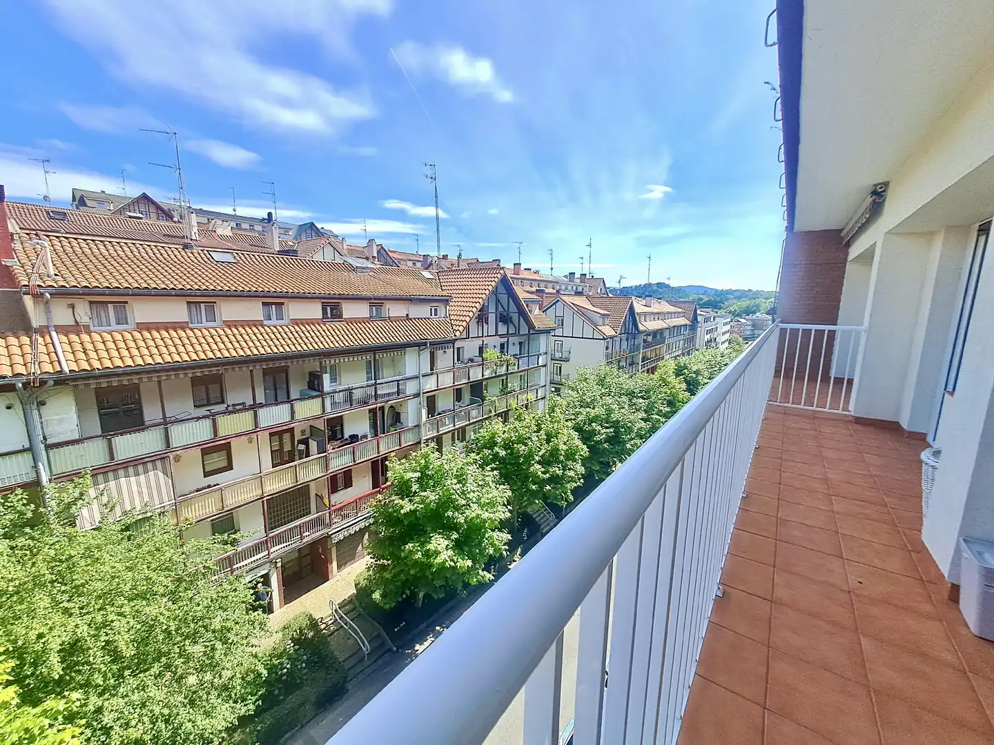 Terrassa de Pis de lloguer en Donostia - San Sebastián  amb Calefacció, Parquet i Balcó