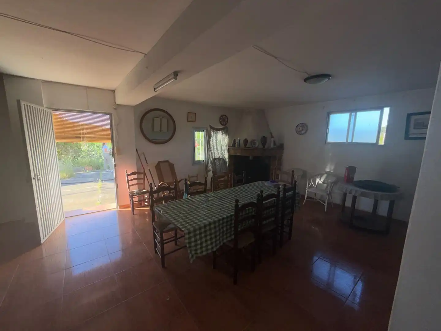 Dining room of Houses for sale in Barxeta  with Private garden, Terrace and Storage room