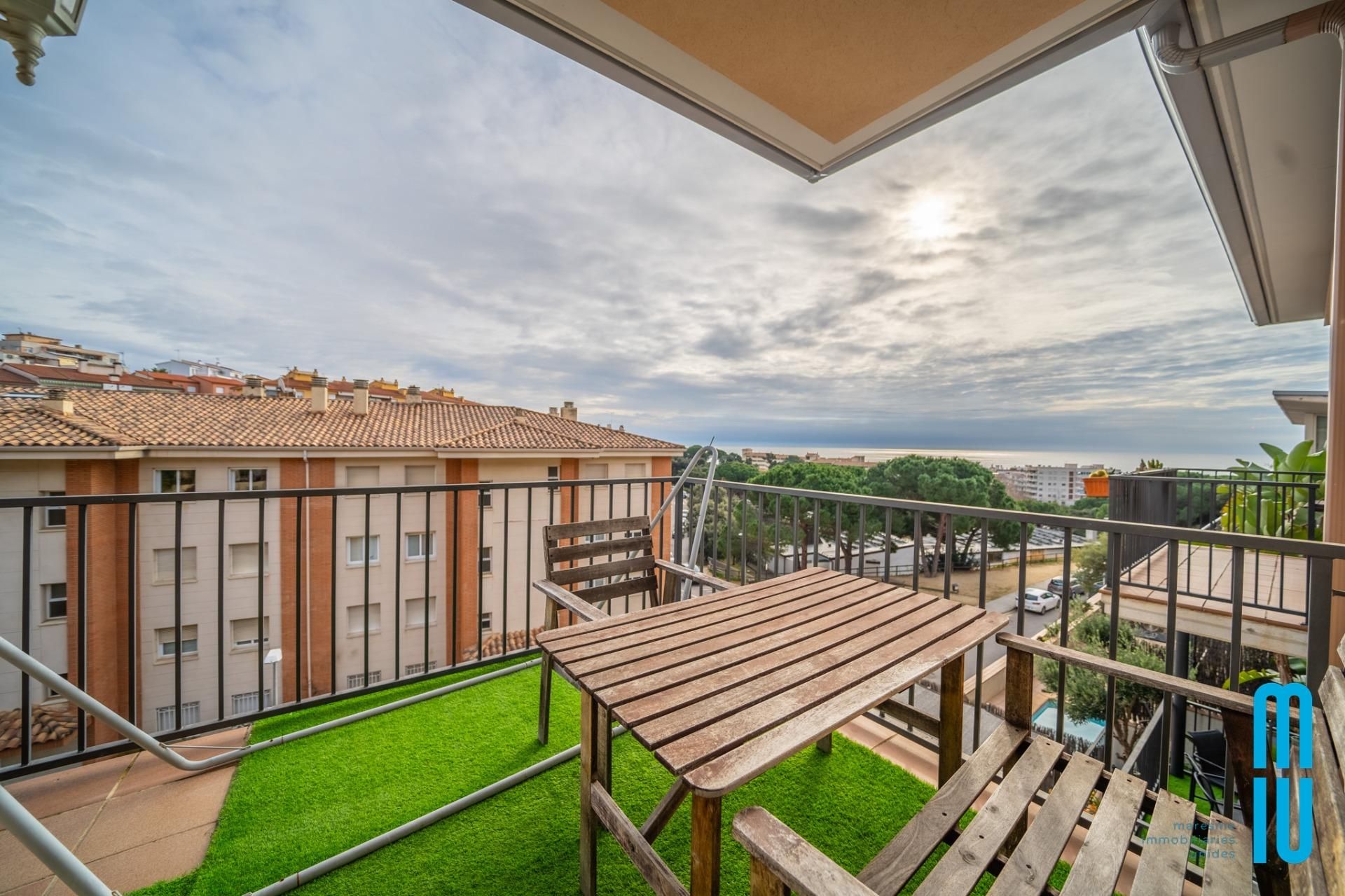 Balcony of Single-family semi-detached for sale in Sant Pol de Mar  with Heating, Private garden and Terrace