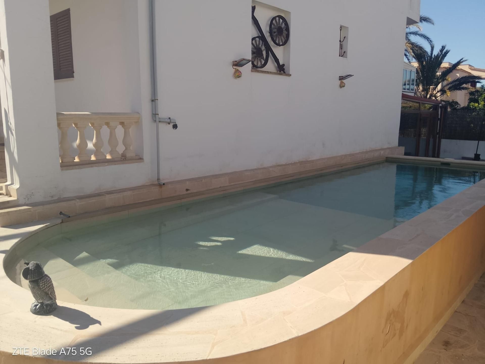 Schwimmbecken von Wohnungen zum Verkauf in Santanyí mit Klimaanlage, Terrasse und Schwimmbad