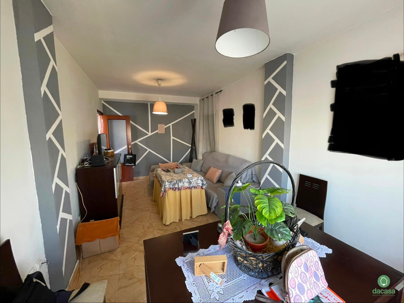 Sala de estar de Casa adosada en venta en  Huelva Capital