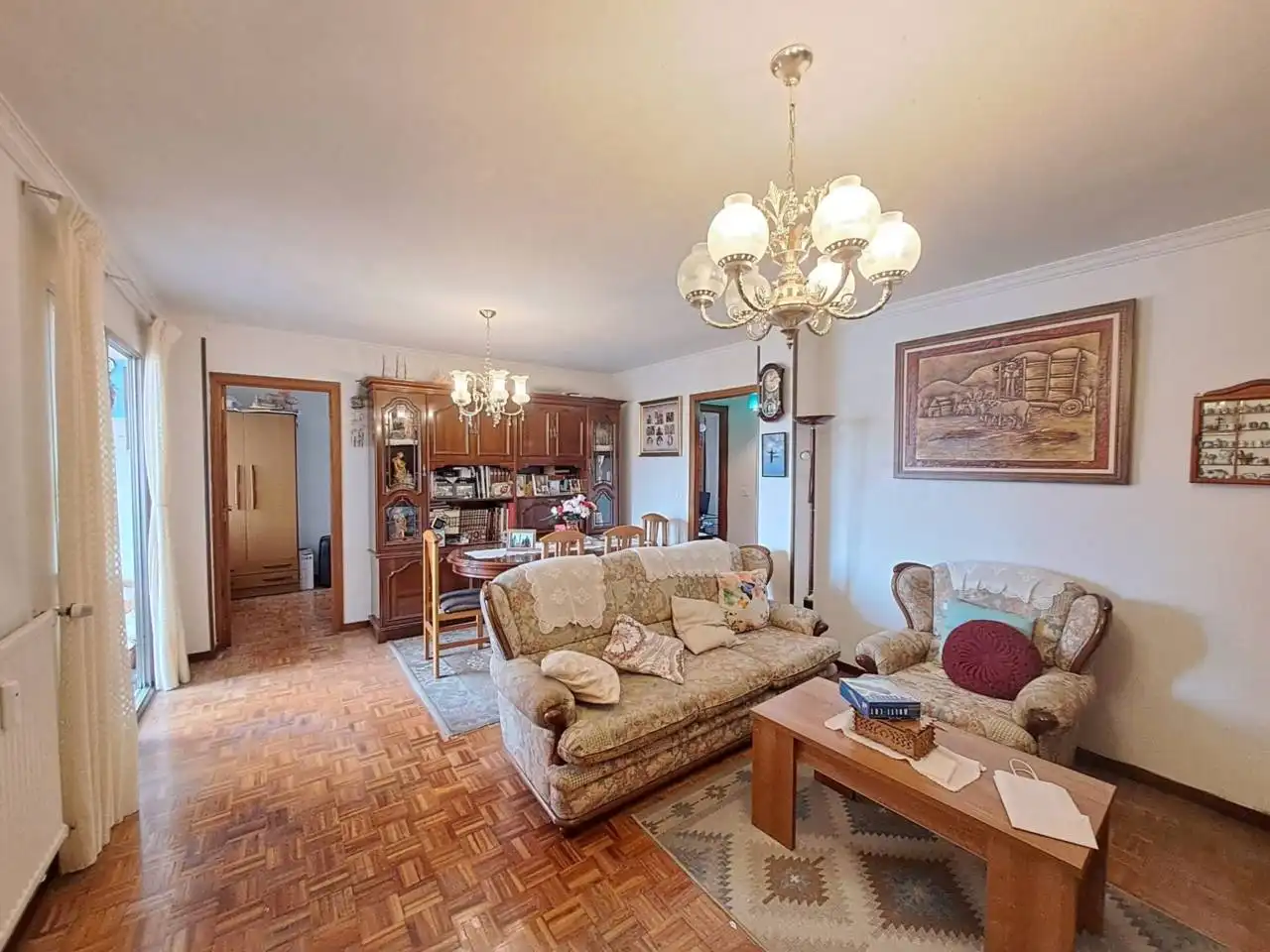 Wohnzimmer von Wohnung zum Verkauf in Burgos mit Heizung und Terrasse