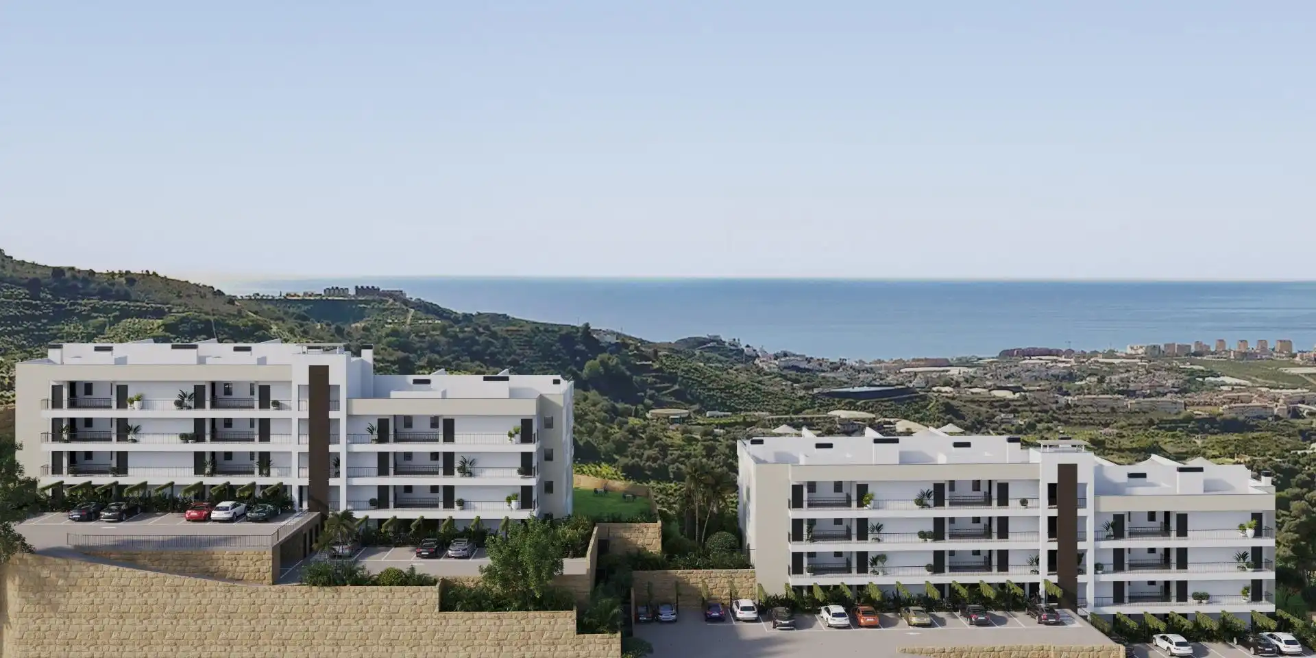 Vista exterior de Piso en venta en Torrox con Aire acondicionado, Calefacción y Jacuzzi