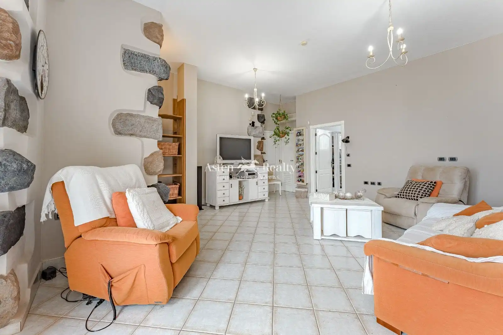 Sala de estar de Casa o chalet en venta en Arona con Aire acondicionado, Calefacción y Terraza
