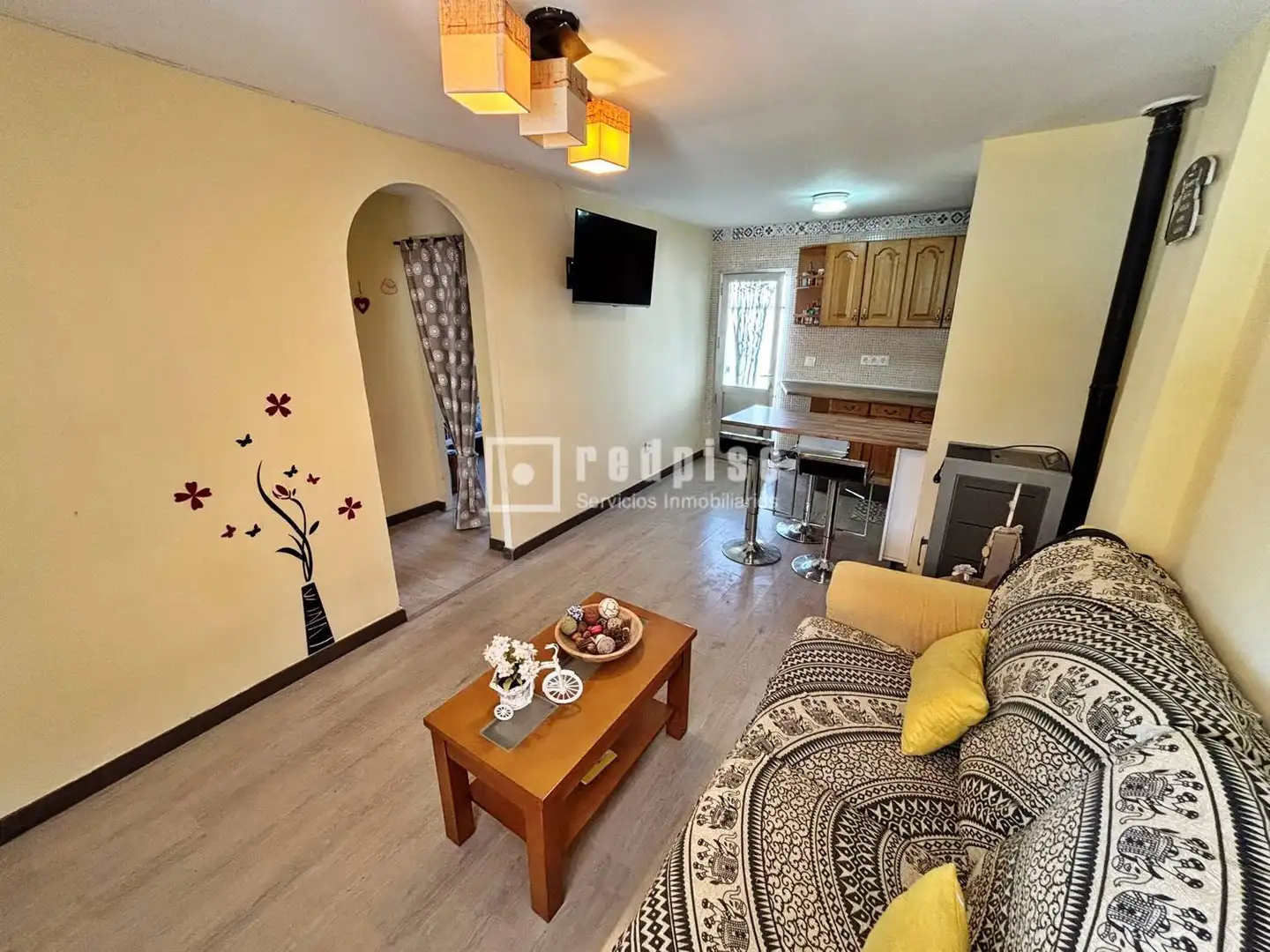 Sala d'estar de Casa o xalet en venda en Trijueque amb Calefacció, Jardí privat i Traster