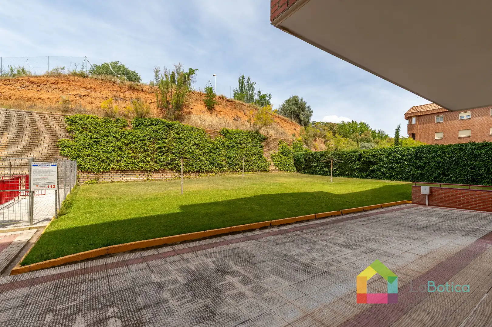 Terrace of Flat for sale in Toledo  with Heating, Parquet flooring and Washing machine