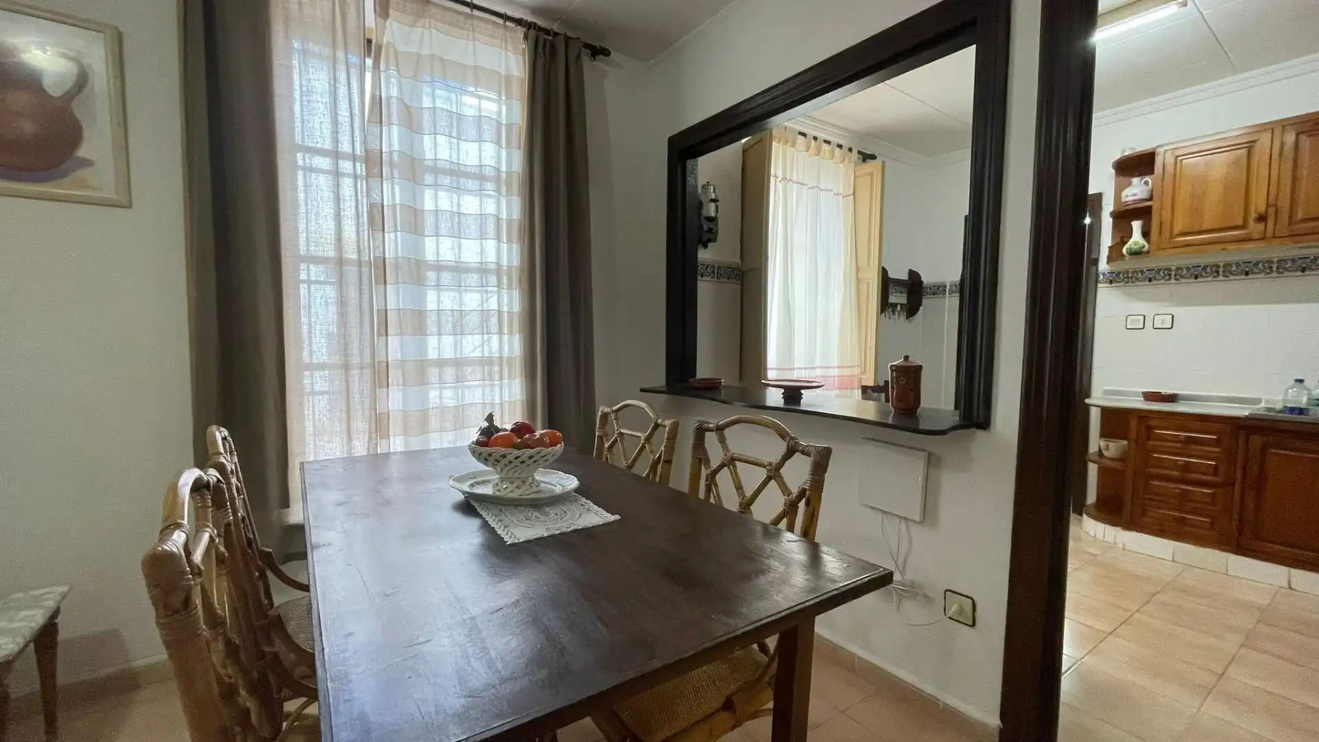 Comedor de Finca rústica en venta en Fuente Álamo de Murcia con Amueblado