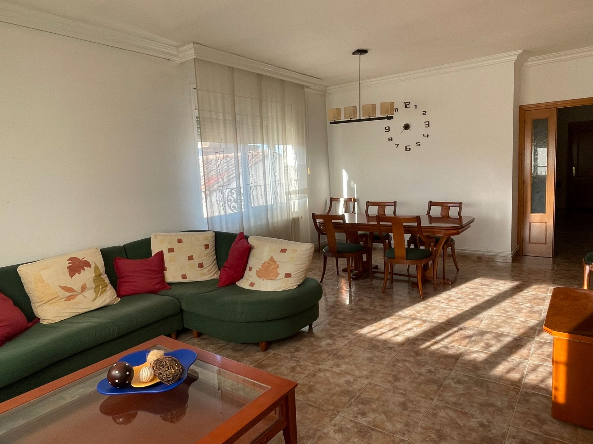Living room of Flat for sale in Les Borges Blanques  with Heating and Balcony