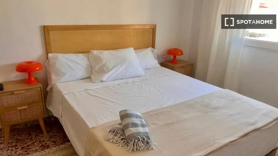 Bedroom of Flat for rent in Oliva Playa