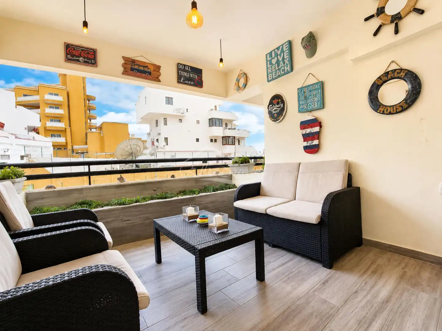 Terrace of Flat for sale in Adeje  with Terrace, Swimming Pool and Furnished
