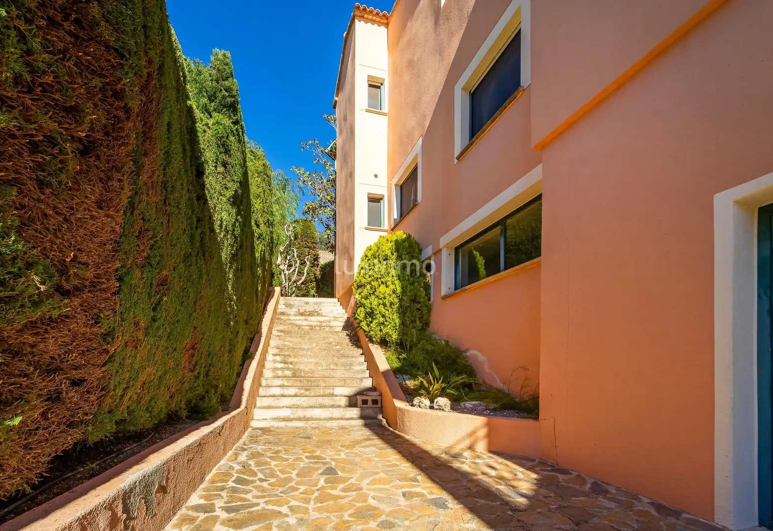 Exterior view of Houses for sale in Calpe / Calp  with Air Conditioner, Heating and Terrace