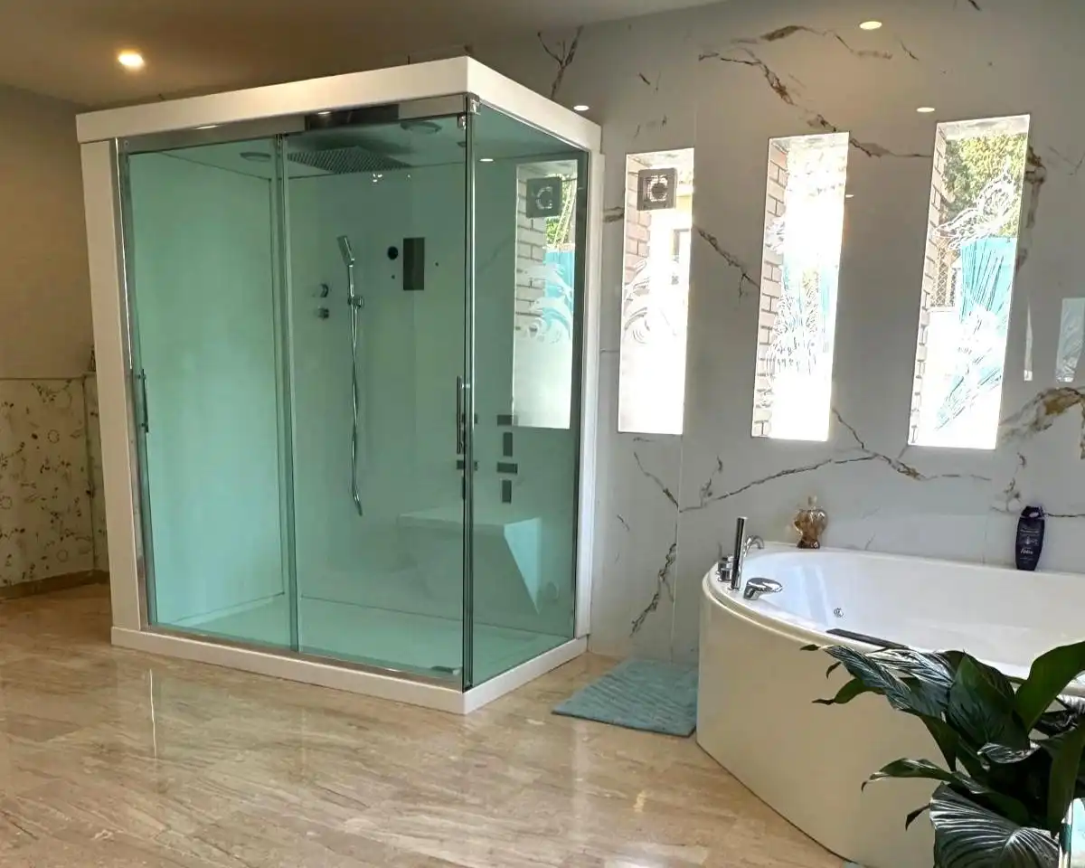 Baño de Casa o chalet en venta en Badalona con Aire acondicionado, Calefacción y Jardín privado