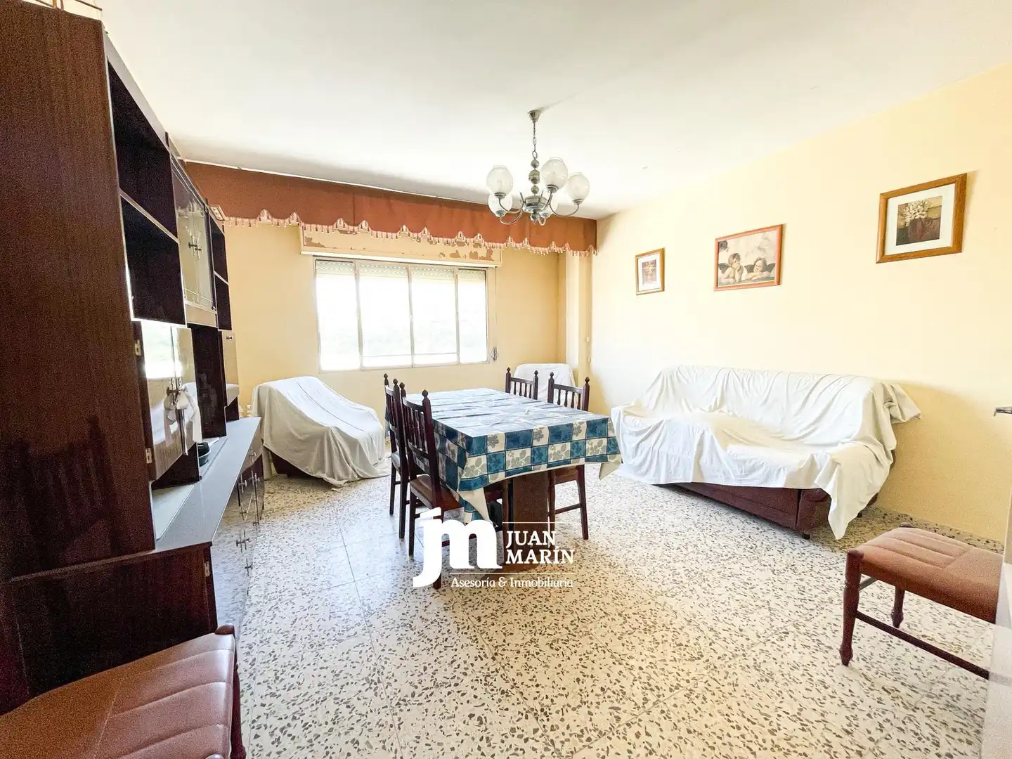 Living room of Flat for sale in Cieza  with Air Conditioner, Storage room and Furnished