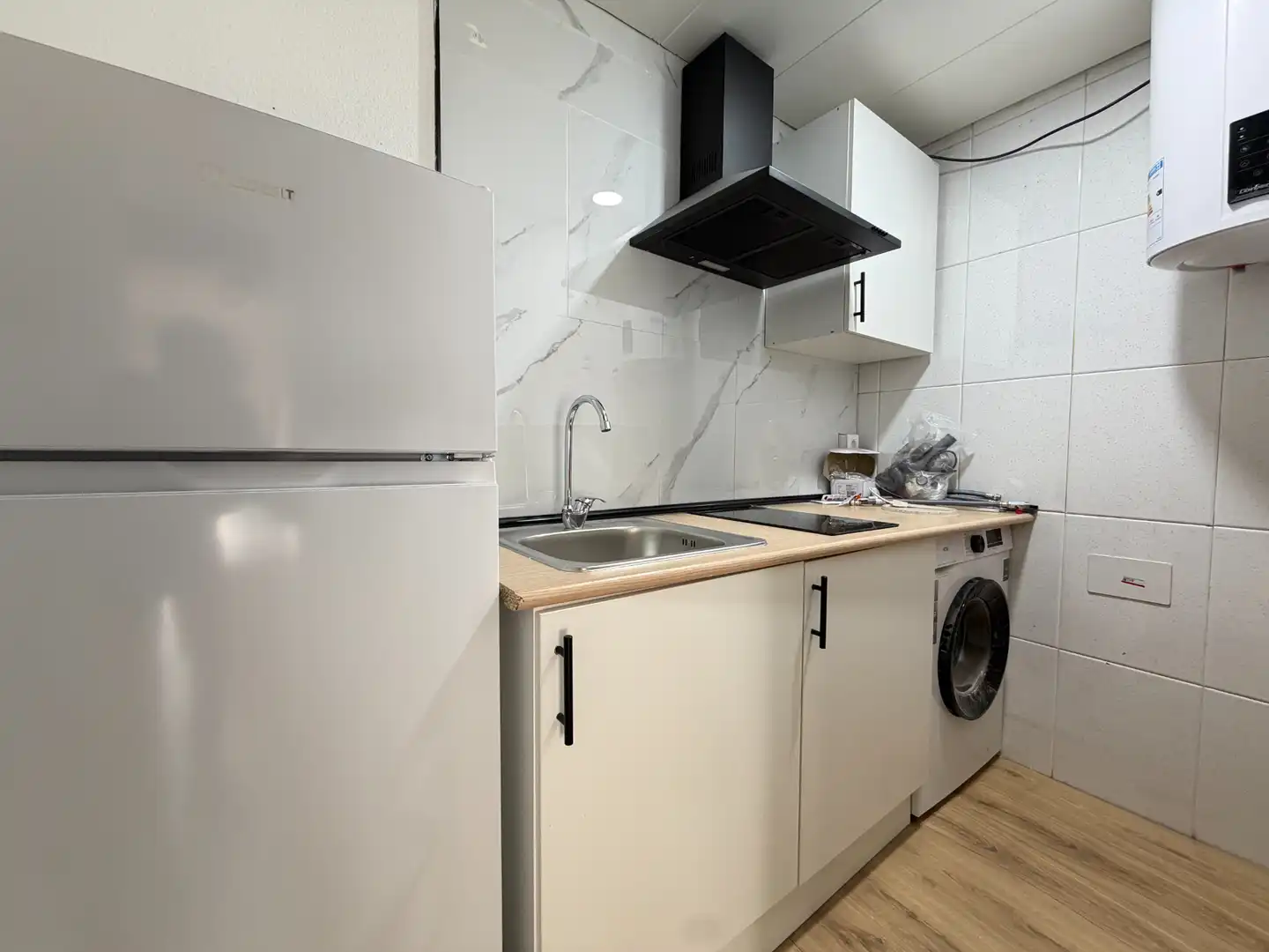 Küche von Wohnung zur Miete in Plasencia mit Klimaanlage, Möbliert und Waschmaschine
